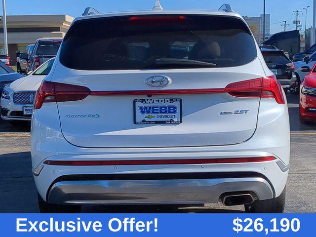 used 2022 Hyundai Santa Fe car, priced at $26,190