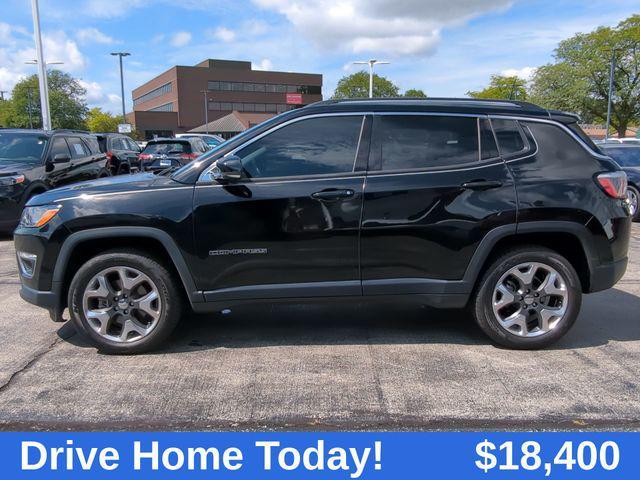 used 2018 Jeep Compass car, priced at $18,400