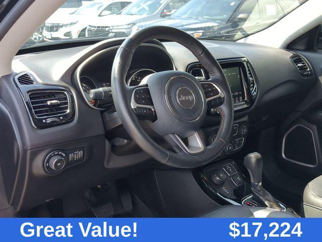 used 2018 Jeep Compass car, priced at $17,224