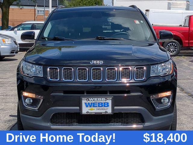 used 2018 Jeep Compass car, priced at $18,400