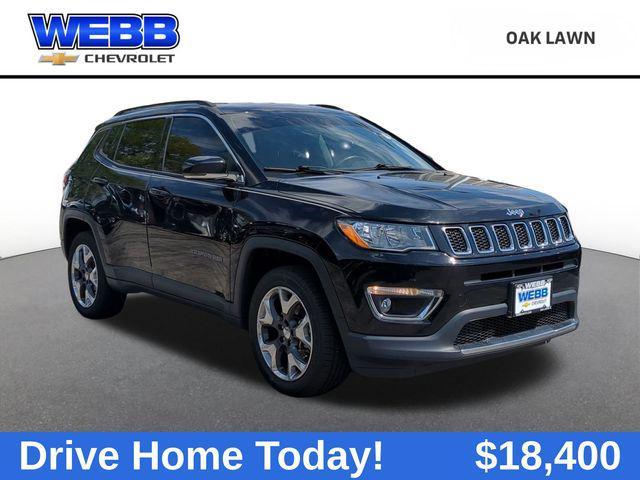 used 2018 Jeep Compass car, priced at $18,400