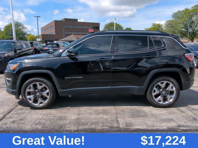 used 2018 Jeep Compass car, priced at $17,224