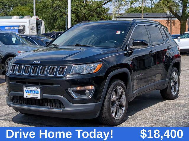 used 2018 Jeep Compass car, priced at $18,400