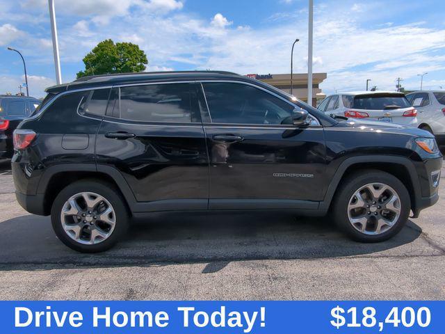 used 2018 Jeep Compass car, priced at $18,400