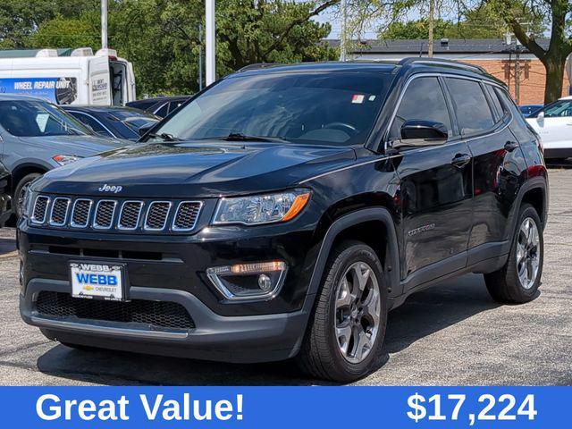 used 2018 Jeep Compass car, priced at $17,224