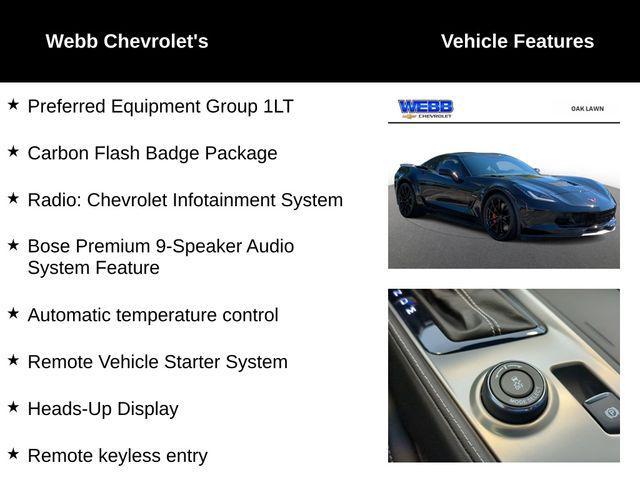 used 2019 Chevrolet Corvette car, priced at $61,500