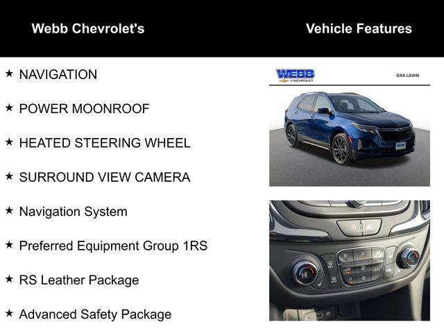 used 2022 Chevrolet Equinox car, priced at $24,490