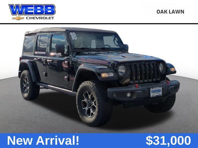 used 2018 Jeep Wrangler Unlimited car, priced at $31,000