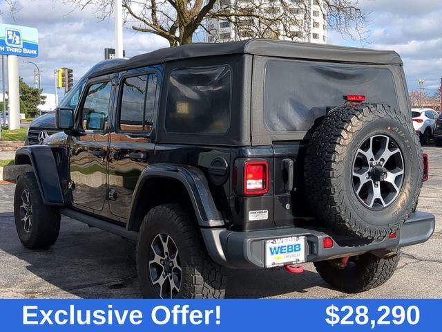 used 2018 Jeep Wrangler Unlimited car, priced at $28,290