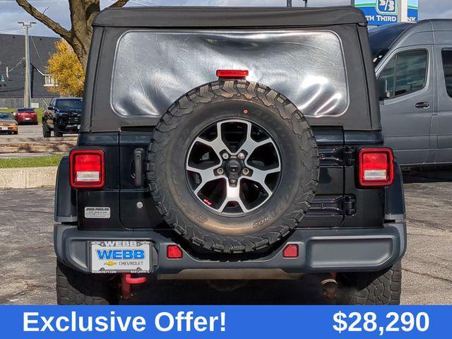 used 2018 Jeep Wrangler Unlimited car, priced at $28,290