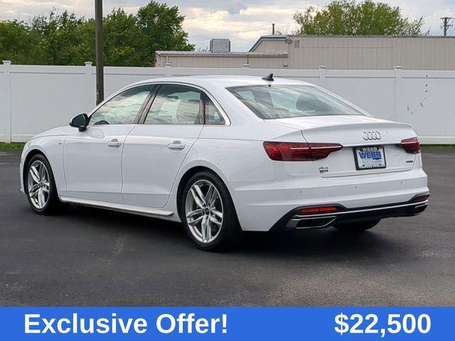 used 2023 Audi A4 car, priced at $22,500