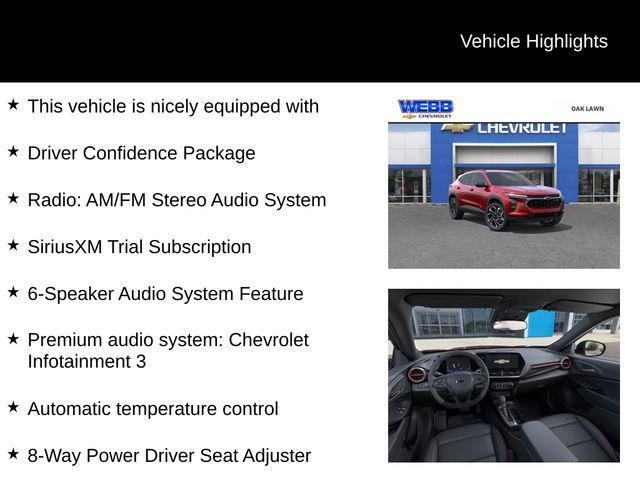 new 2026 Chevrolet Trax car, priced at $27,376