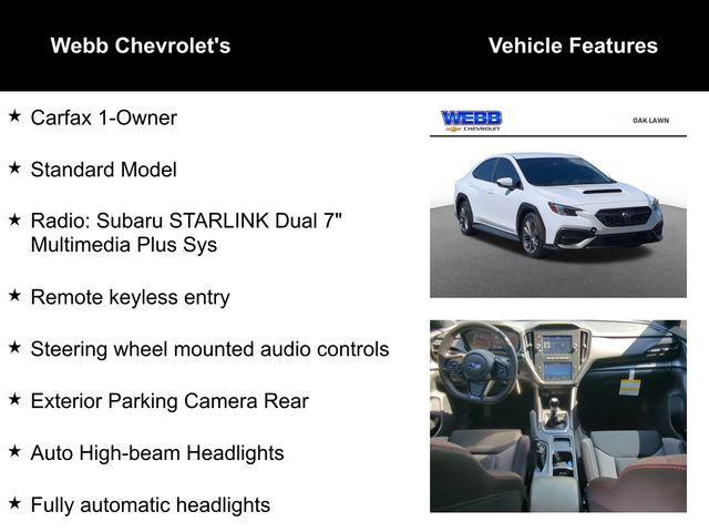 used 2023 Subaru WRX car, priced at $25,174