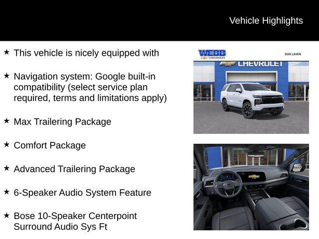 new 2026 Chevrolet Tahoe car, priced at $79,660