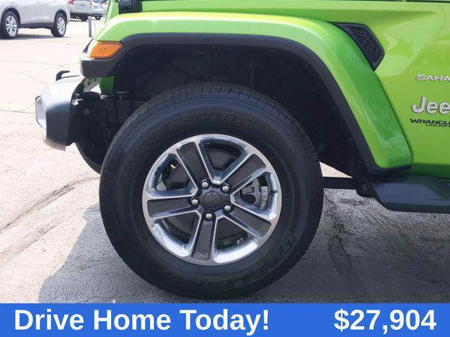 used 2020 Jeep Wrangler Unlimited car, priced at $27,904