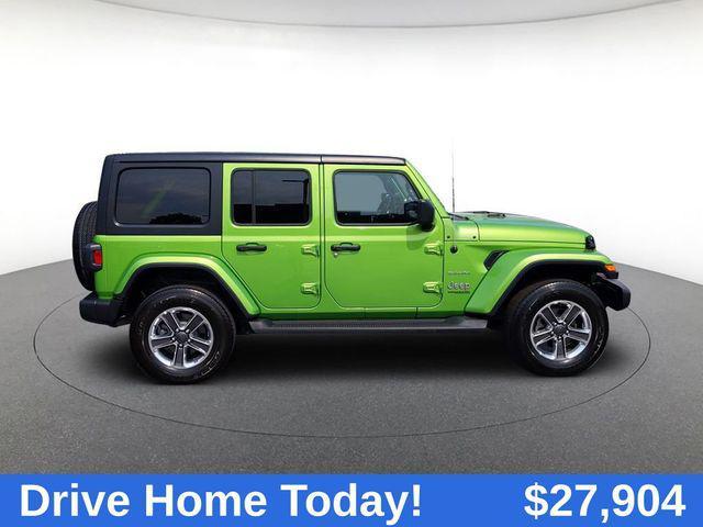 used 2020 Jeep Wrangler Unlimited car, priced at $27,904