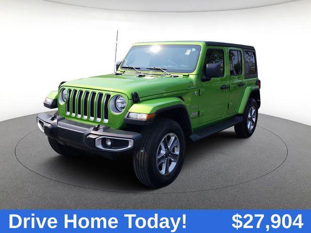 used 2020 Jeep Wrangler Unlimited car, priced at $27,904