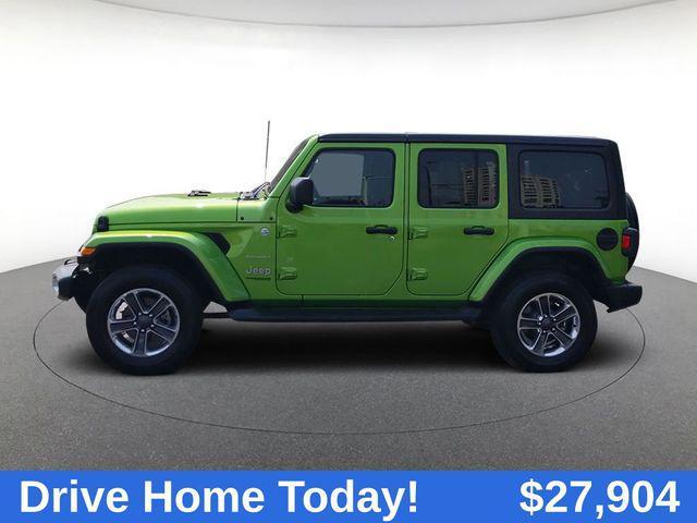 used 2020 Jeep Wrangler Unlimited car, priced at $27,904