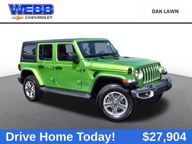 used 2020 Jeep Wrangler Unlimited car, priced at $27,904