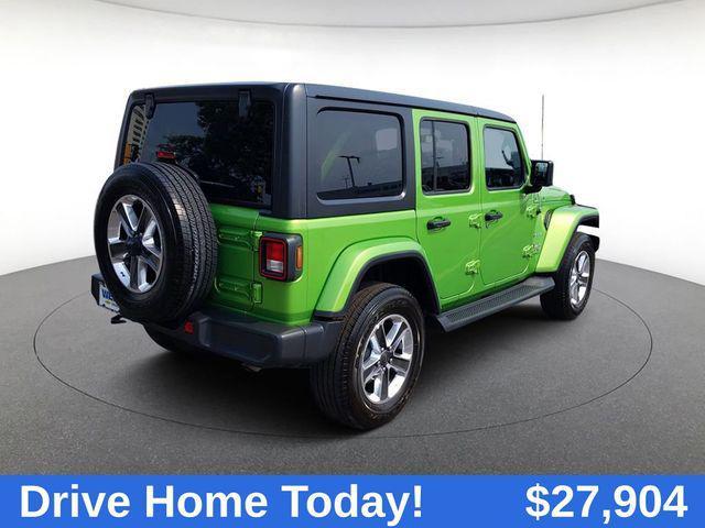 used 2020 Jeep Wrangler Unlimited car, priced at $27,904