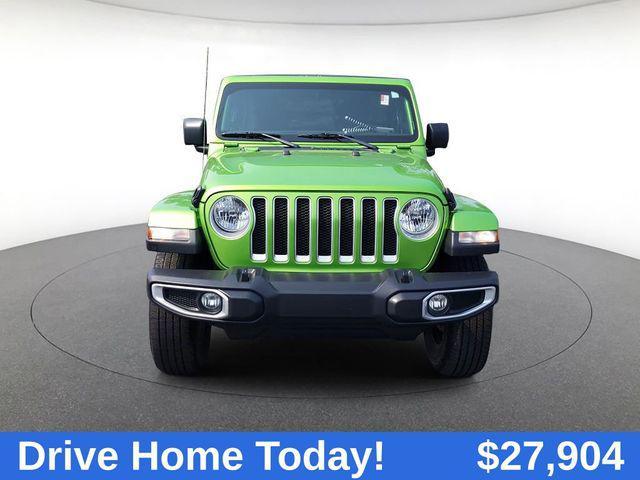 used 2020 Jeep Wrangler Unlimited car, priced at $27,904