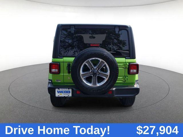 used 2020 Jeep Wrangler Unlimited car, priced at $27,904