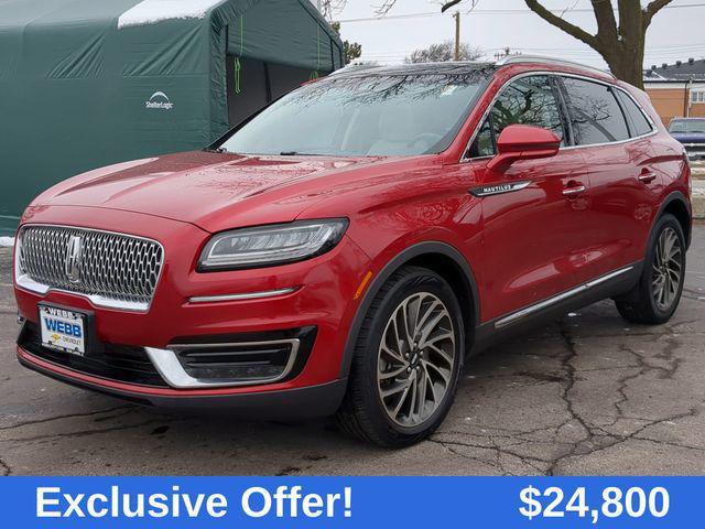 used 2020 Lincoln Nautilus car, priced at $24,800