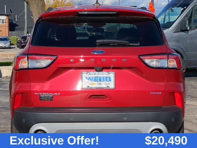 used 2021 Ford Escape car, priced at $20,490