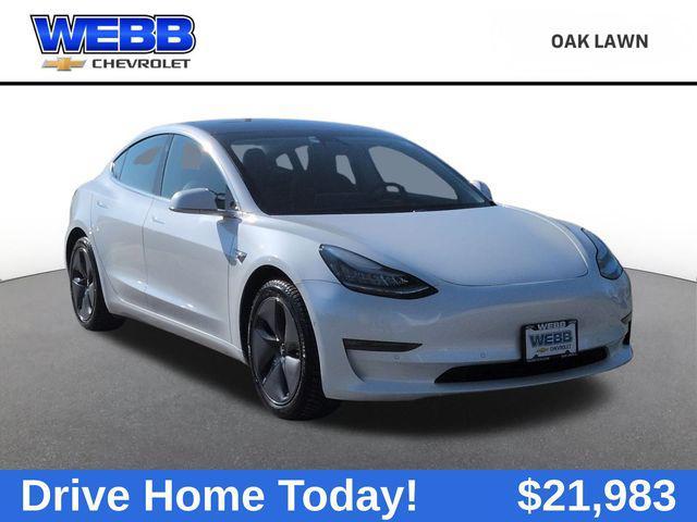used 2020 Tesla Model 3 car, priced at $20,836