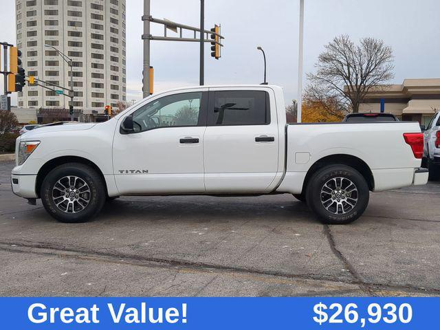 used 2022 Nissan Titan car, priced at $26,930