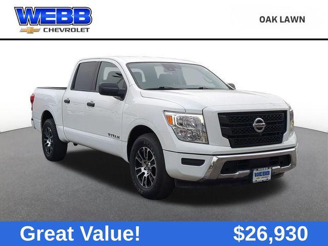 used 2022 Nissan Titan car, priced at $26,930