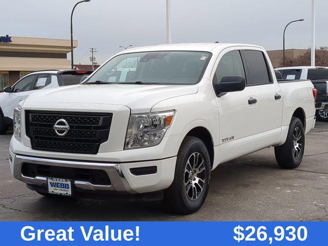 used 2022 Nissan Titan car, priced at $26,930