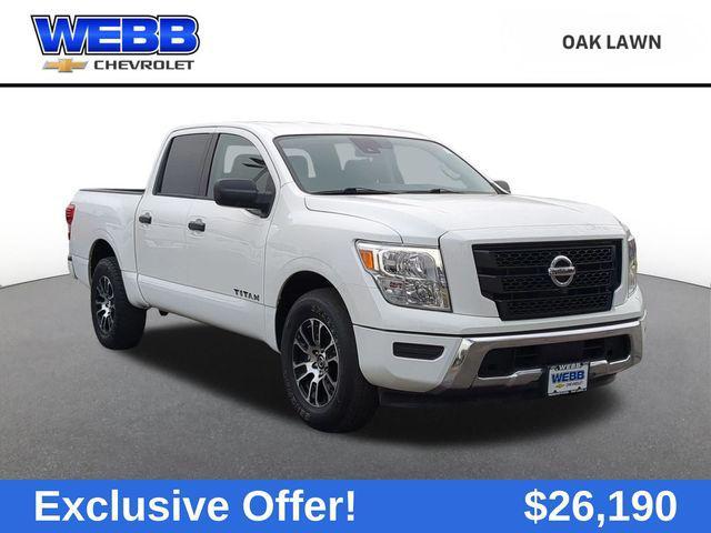 used 2022 Nissan Titan car, priced at $26,190