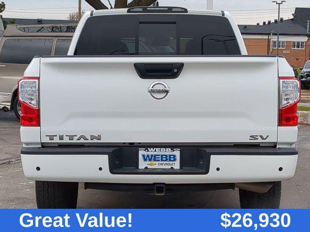 used 2022 Nissan Titan car, priced at $26,930