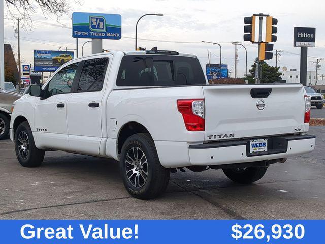 used 2022 Nissan Titan car, priced at $26,930