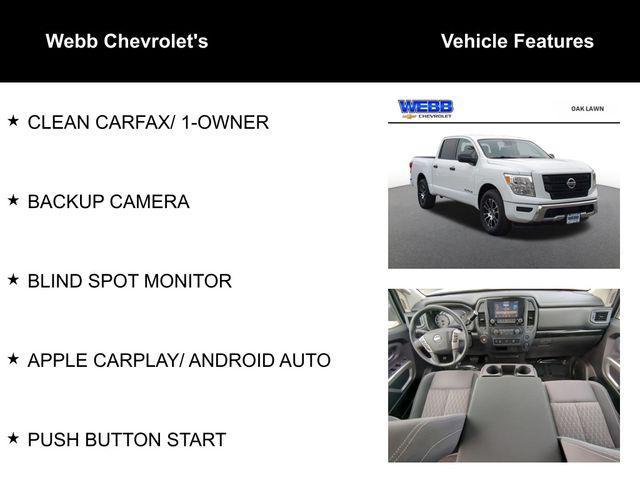 used 2022 Nissan Titan car, priced at $26,930