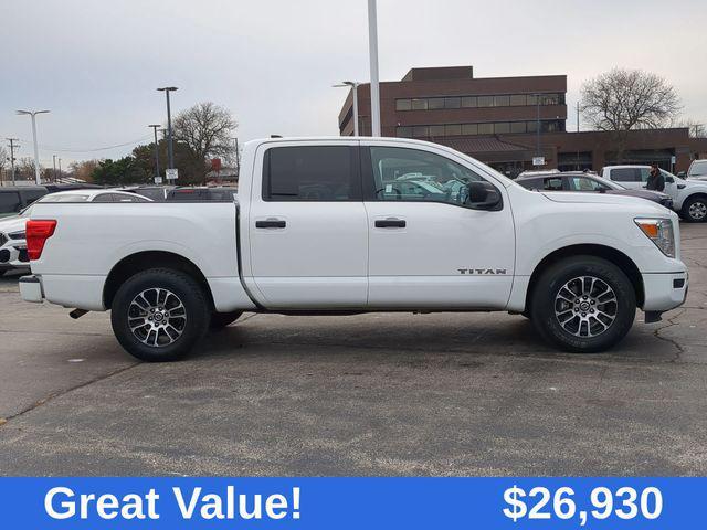 used 2022 Nissan Titan car, priced at $26,930