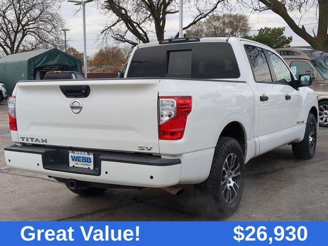 used 2022 Nissan Titan car, priced at $26,930