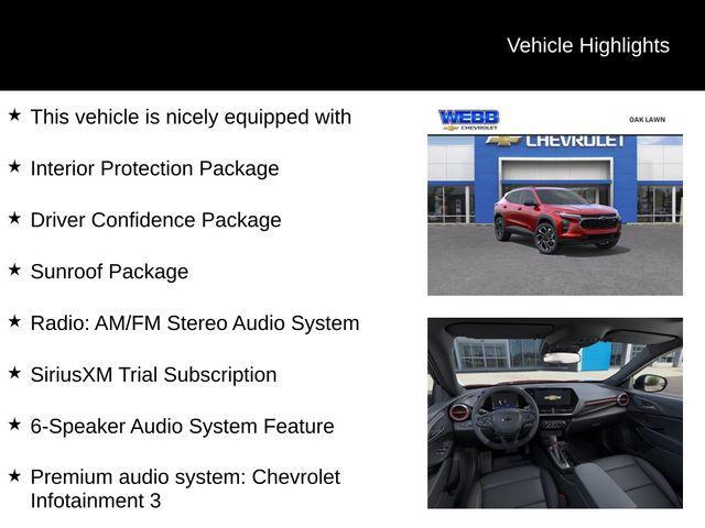 new 2026 Chevrolet Trax car, priced at $28,329