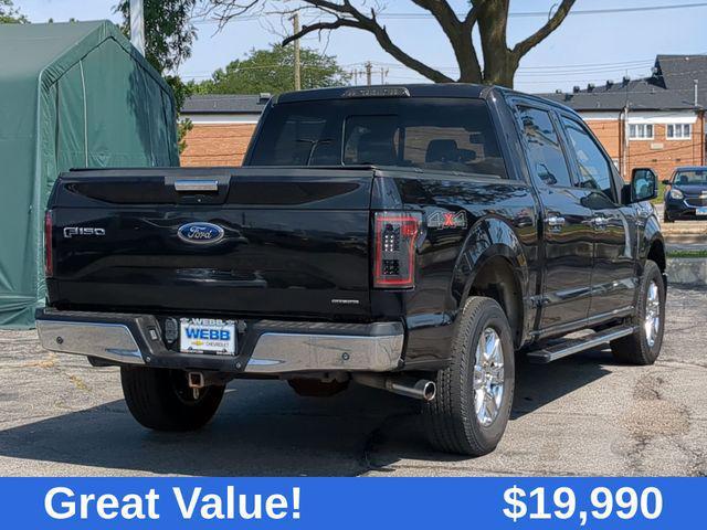 used 2015 Ford F-150 car, priced at $19,990