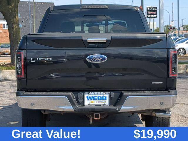 used 2015 Ford F-150 car, priced at $19,990