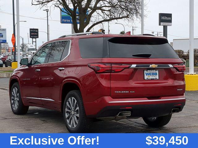 used 2023 Chevrolet Traverse car, priced at $39,450