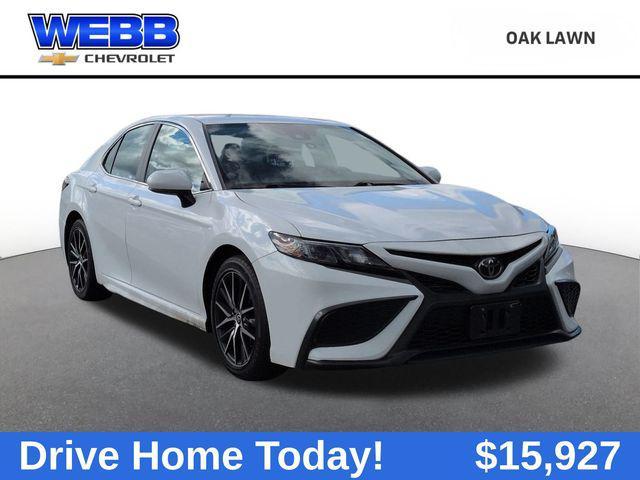 used 2021 Toyota Camry car, priced at $15,927