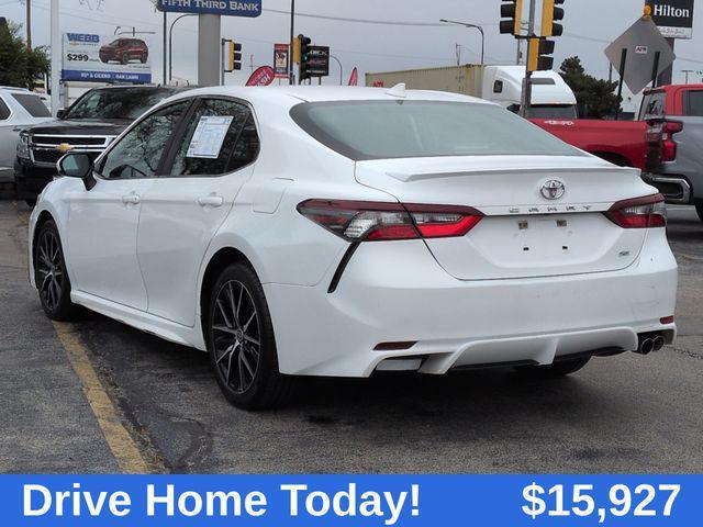 used 2021 Toyota Camry car, priced at $15,927