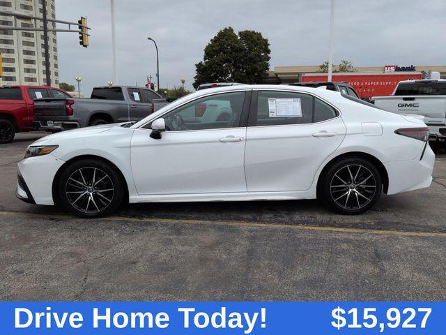 used 2021 Toyota Camry car, priced at $15,927