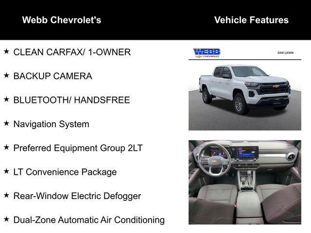 used 2024 Chevrolet Colorado car, priced at $32,286