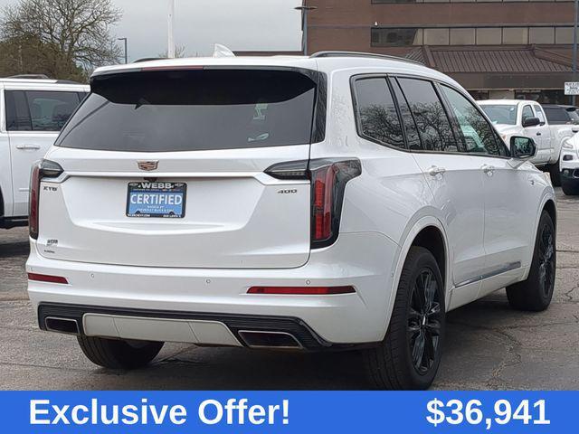 used 2022 Cadillac XT6 car, priced at $36,941