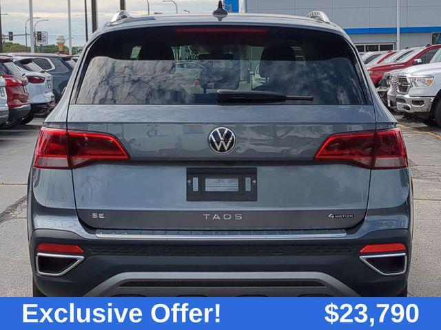 used 2024 Volkswagen Taos car, priced at $23,790