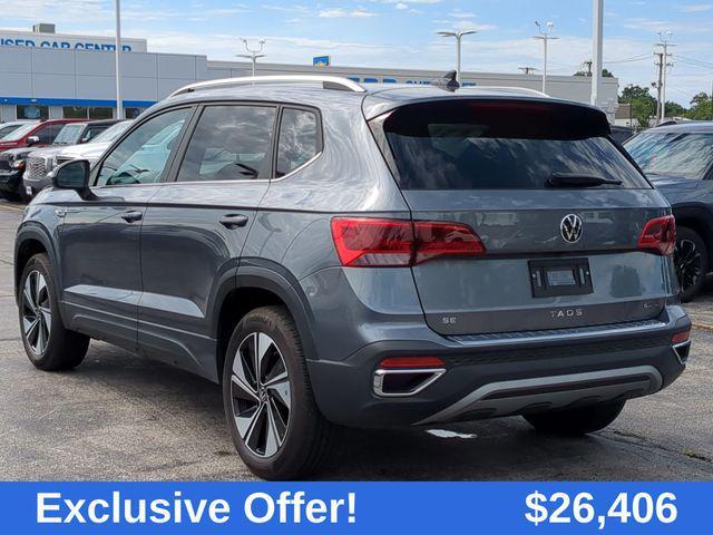 used 2024 Volkswagen Taos car, priced at $26,406