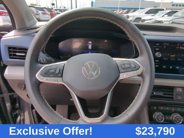 used 2024 Volkswagen Taos car, priced at $23,790